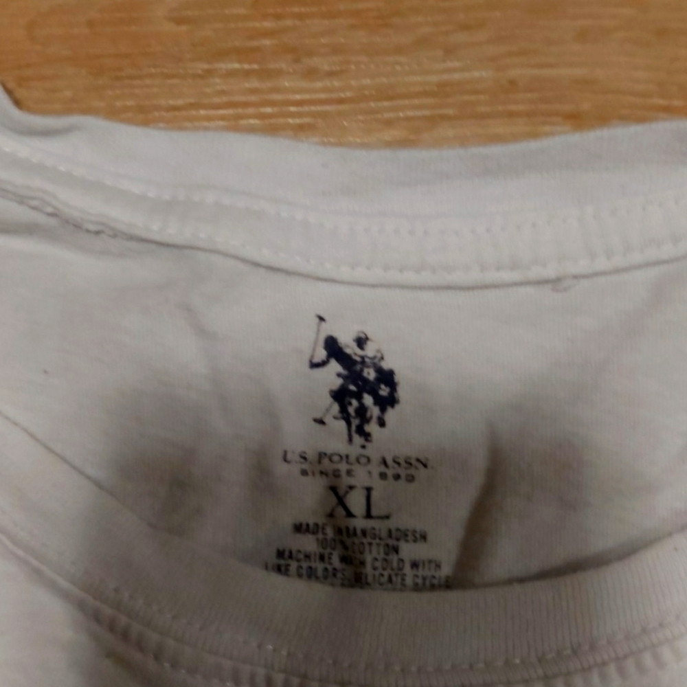 White Polo shirt